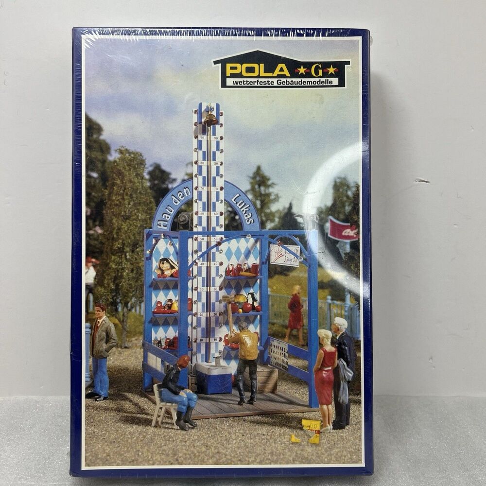 New Sealed POLA G-SCALE #G1877 HAMMER SWING WITH BELL KIT- Hau den Lukas